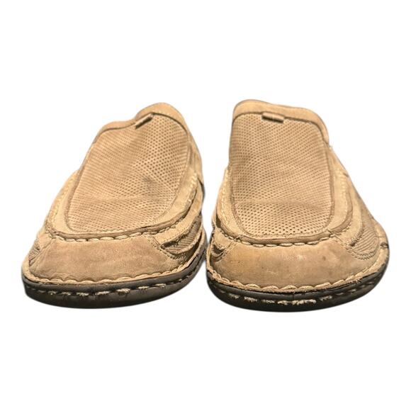 Clarks Men’s Allston Free Tan Nubuck Slip On Size 12 M Extra Light Loafers Shoes main image 7